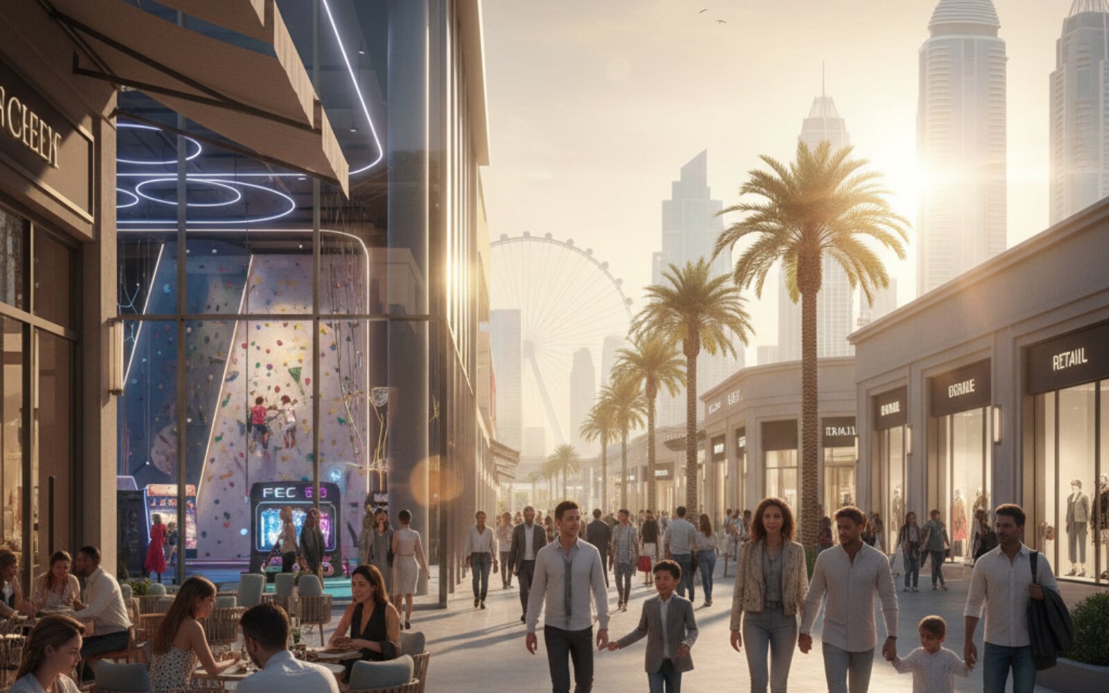 Family entertainment centre and lifestyle project design
