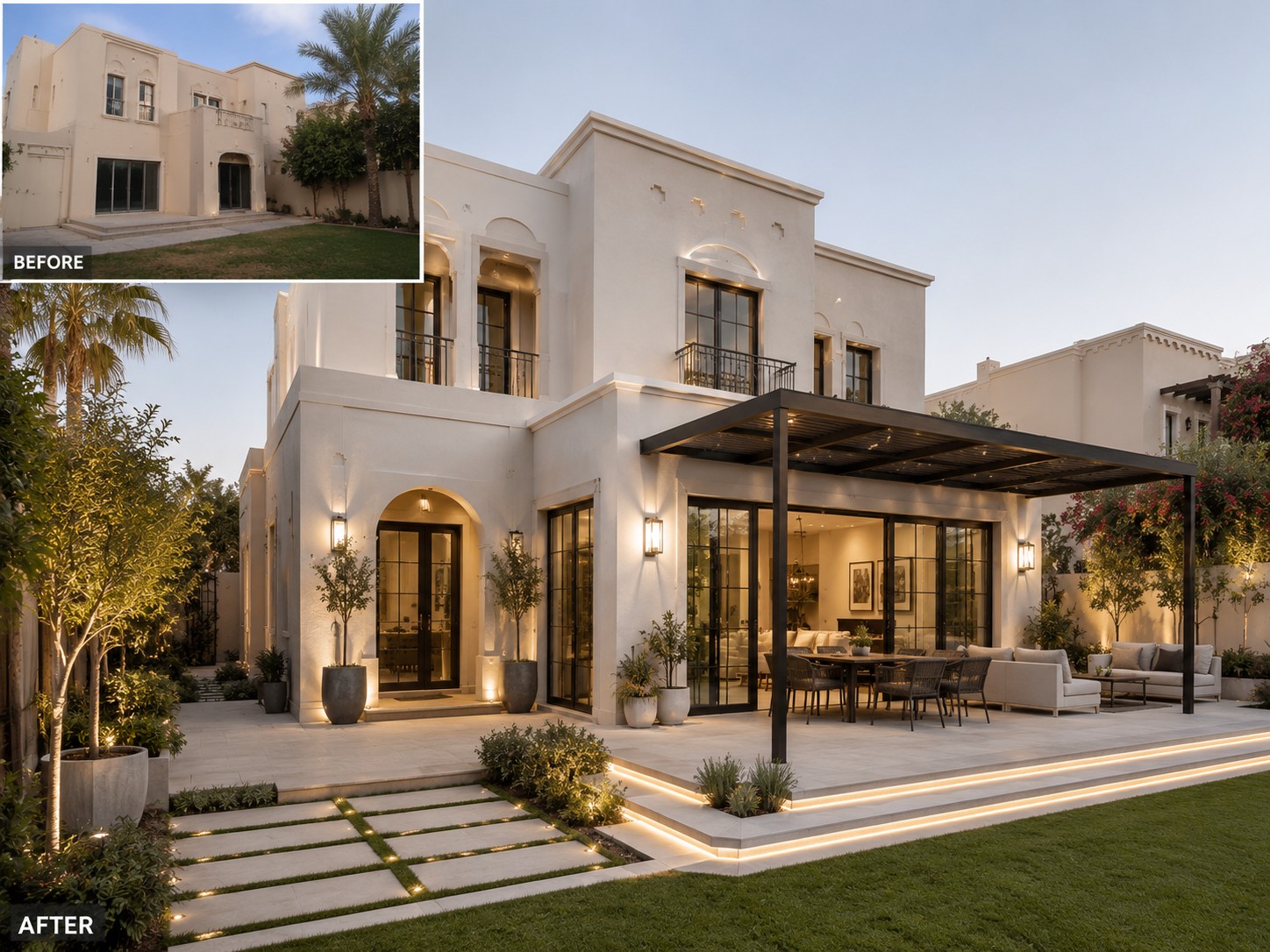 Villa extension Emirates Hills